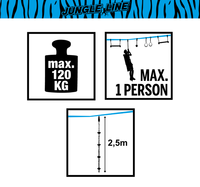 Jungle Line Accessory - Climbing Rope