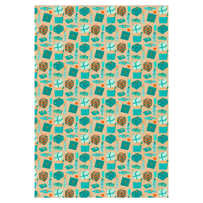 Gift Wrap Book - Cosy Christmas