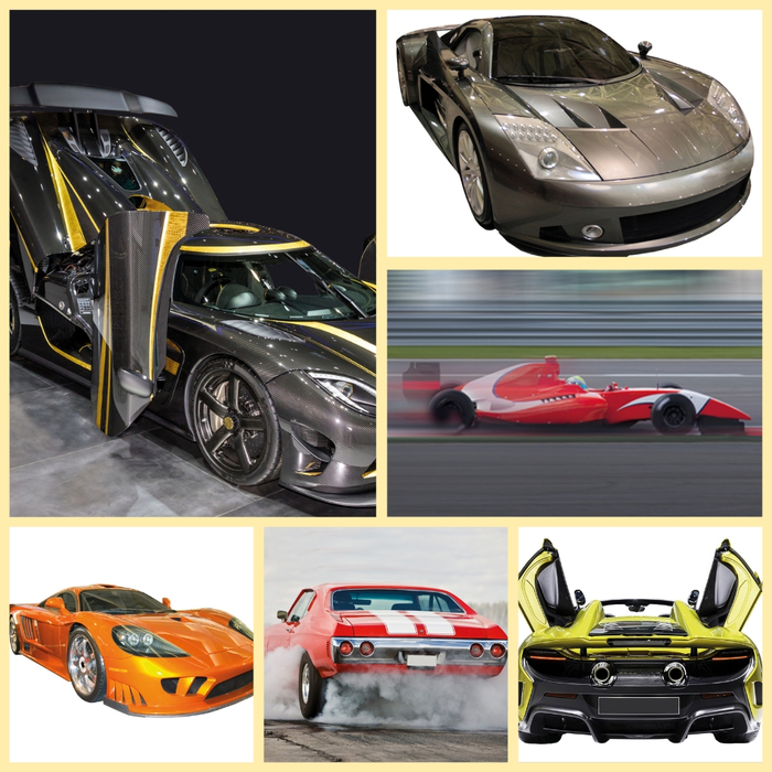 Torch Projector with Slides - Super Cars