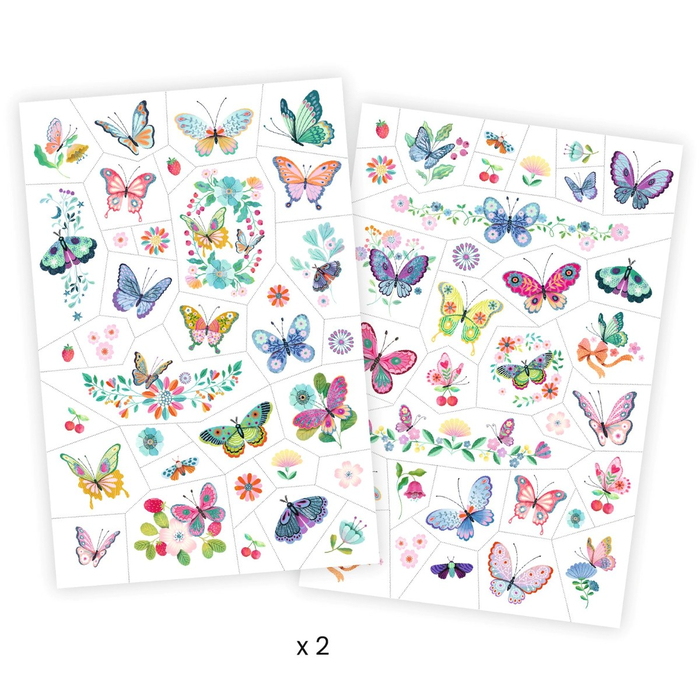 Tattoos, Glitter - Butterflies
