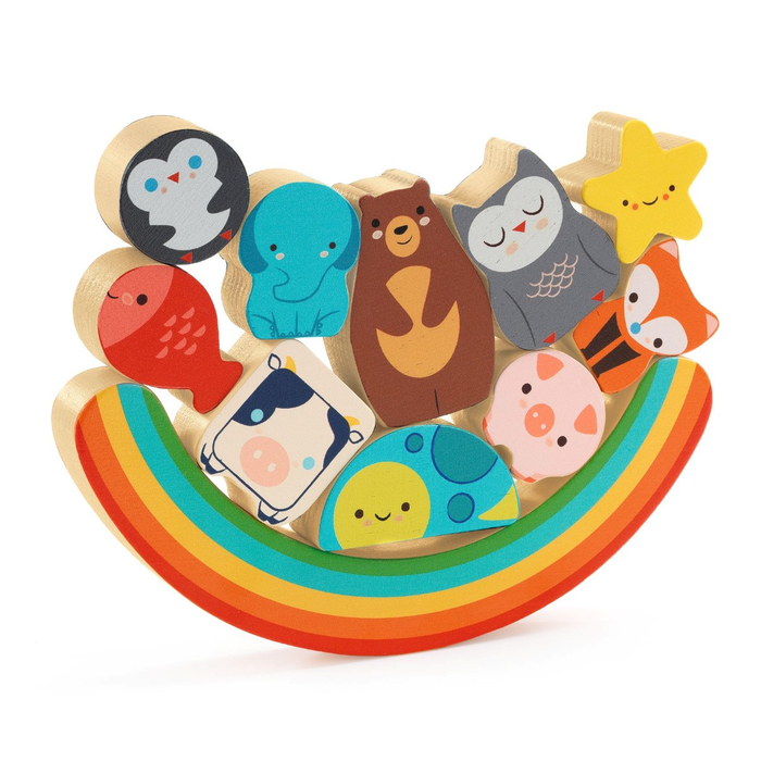 Puzz & Boom Rainbow - 2-in-1 Balance Game