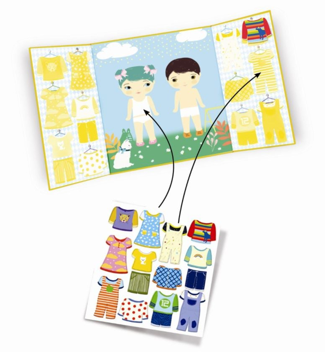 Stickers (from 18 mos) - Getting Dressed