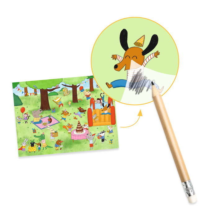 Rub-On Transfer Stickers - Party Time