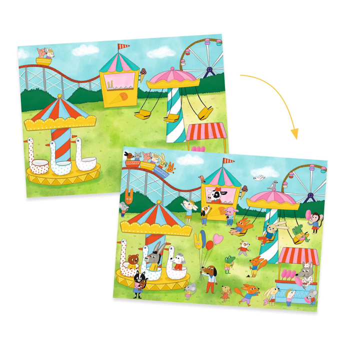 Rub-On Transfer Stickers - Party Time