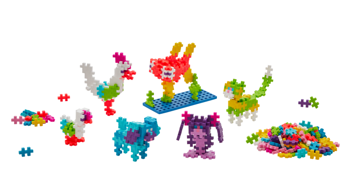 Plus-Plus - Learn to Build Pets, 275 pcs