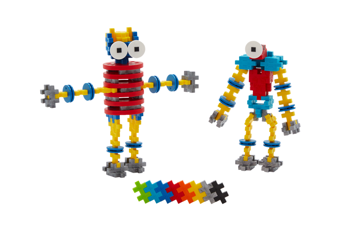 Plus-Plus - Learn to Build Robots, 250 pcs