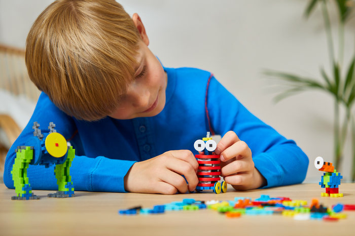 Plus-Plus - Learn to Build Robots, 250 pcs