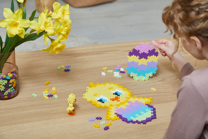 Plus-Plus - Puzzle By Number, Chick, 250 pcs