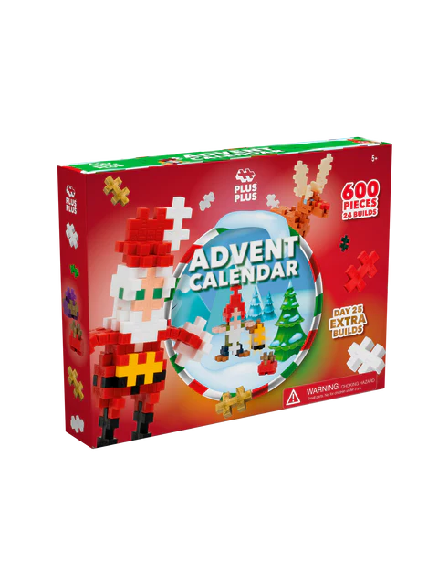 Plus-Plus - Advent Calendar 2024, 600 pcs