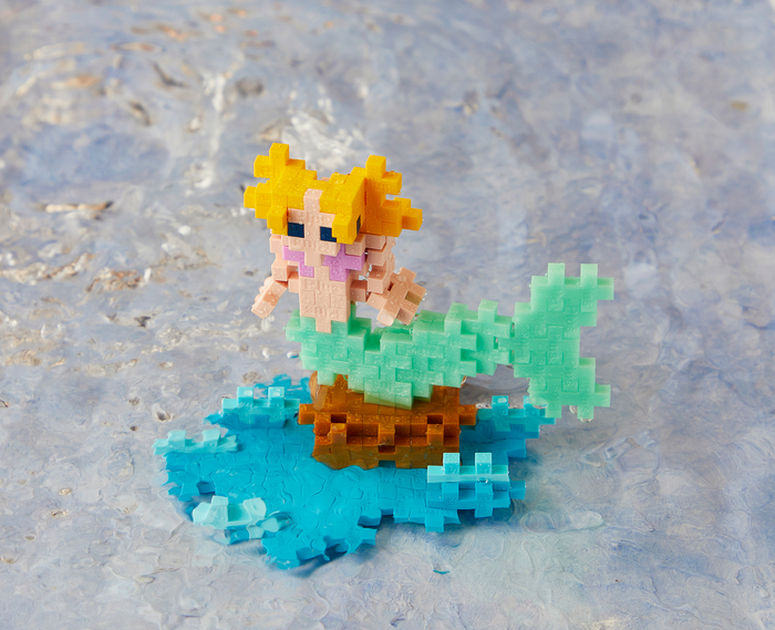 Plus-Plus - Little Mermaid, Tube with 100 pcs