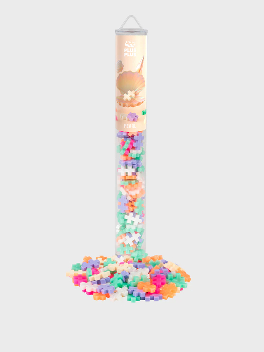 Plus-Plus - Pearl Mix,Tube with 100 pcs