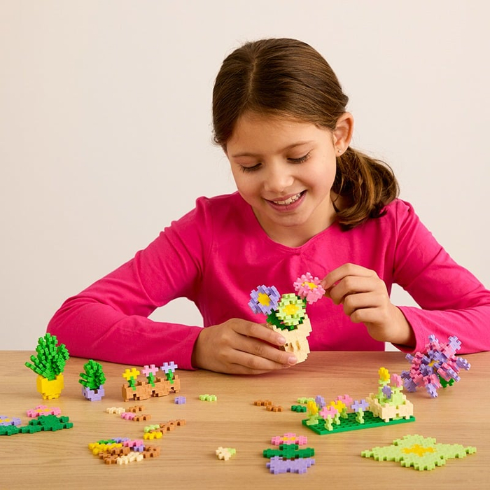 Plus-Plus - Learn to Build Flower Shop, 600 stk