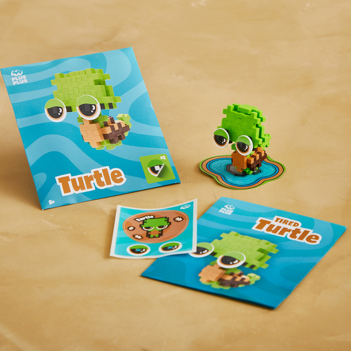 Plus-Plus Pet Pack - Turtle, 29 pcs