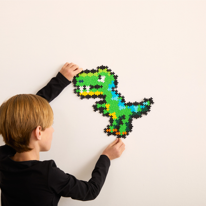 Plus-Plus - Puzzle By Number, T-Rex, 250 pcs
