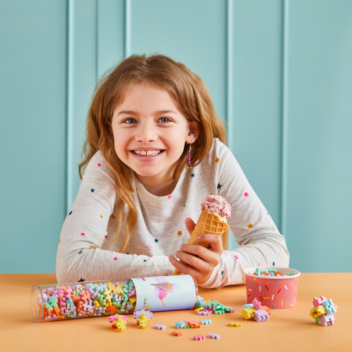 Plus-Plus - Gelato, Tube with 240 pcs