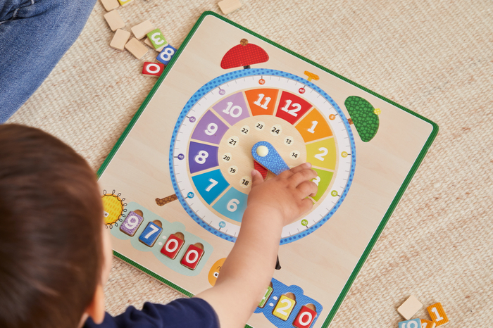 Learn to Tell Time - Clock Board