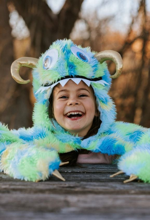 Swampy the Monster Costume, 4-6 yrs