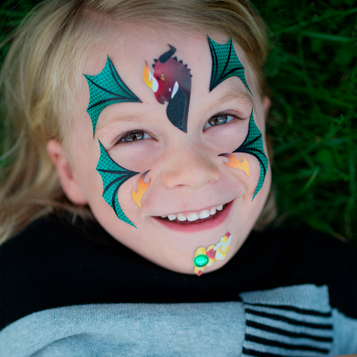 Face Stickers - Dragon