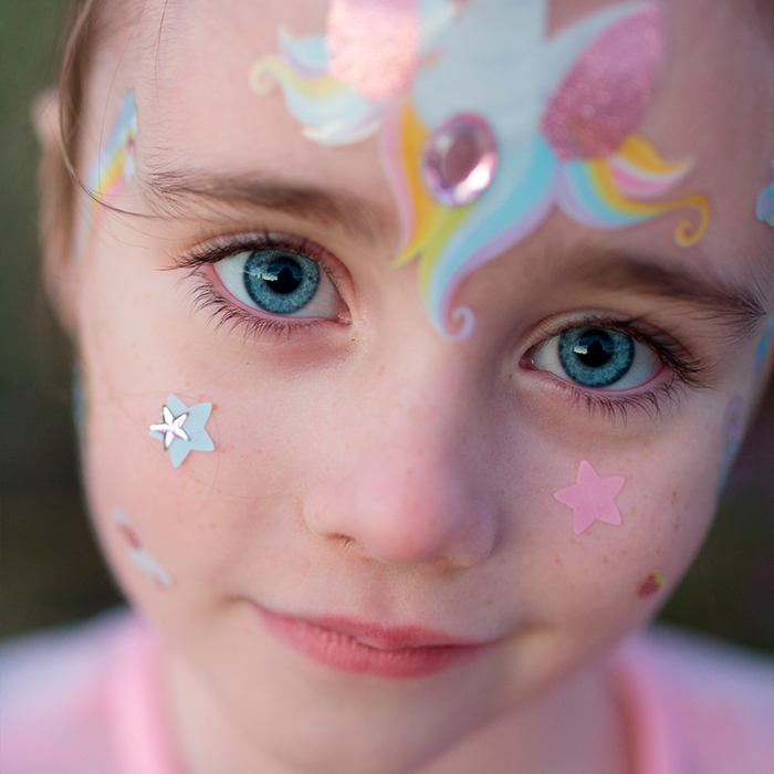 Face Stickers - Unicorn