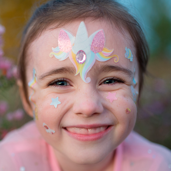 Face Stickers - Unicorn