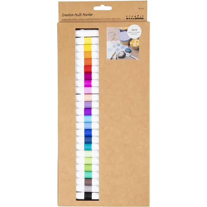 Multipurpose Markers, 24 pcs