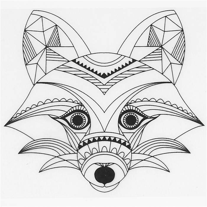 Shrink Plastic with Designs - Animals, 4 sheets