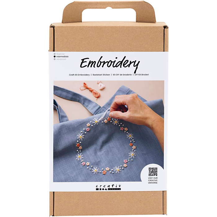 DIY Embroidery Kit - Tote Bag