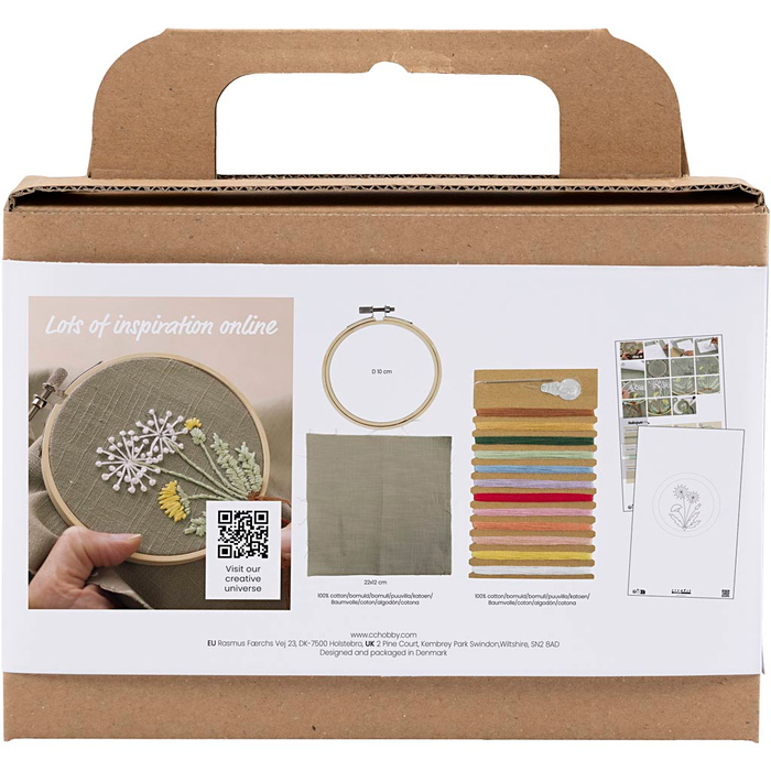 DIY Embroidery Kit - Hanging Ornament, 1 pc