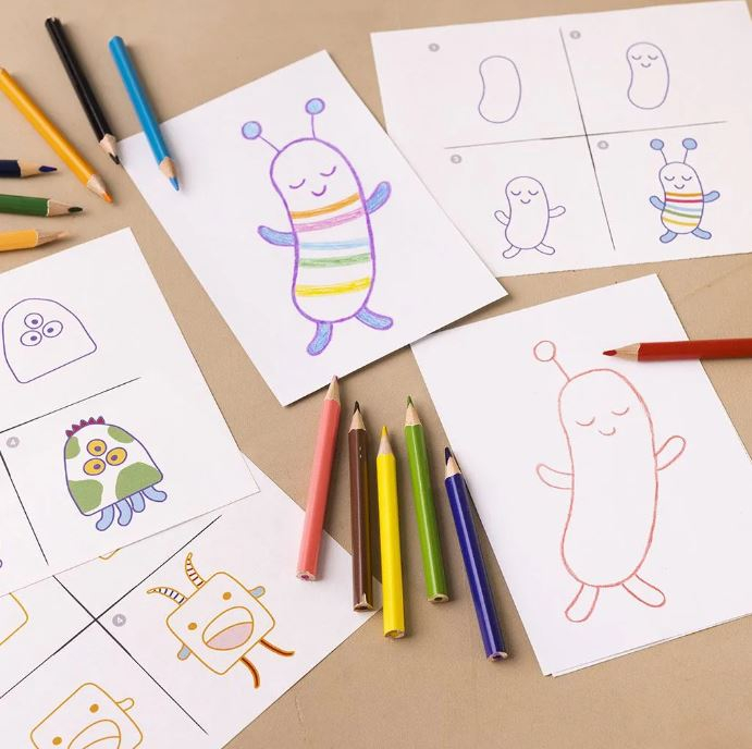 Learn to Draw Monsters