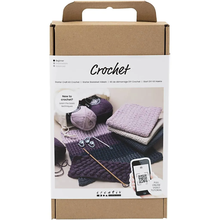 Learn to Crochet Kit with Instructions