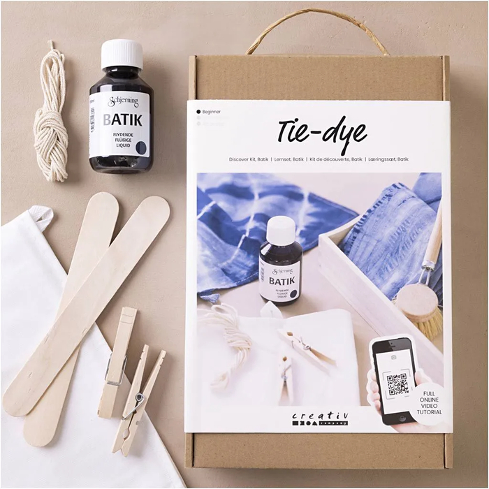 Learn to Tie-Dye Kit with Instructions