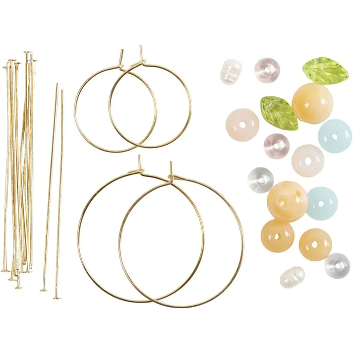 DIY Jewelry Kit Mini - Hoop Earrings