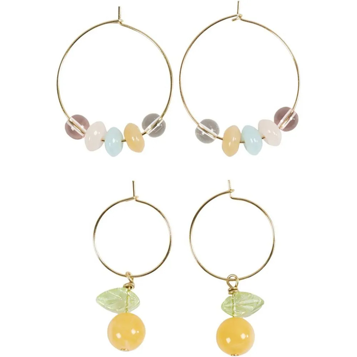 DIY Jewelry Kit Mini - Hoop Earrings