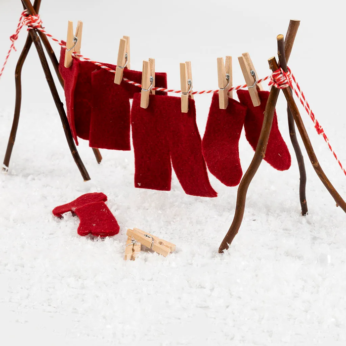 Elf Door Accessories - Laundry