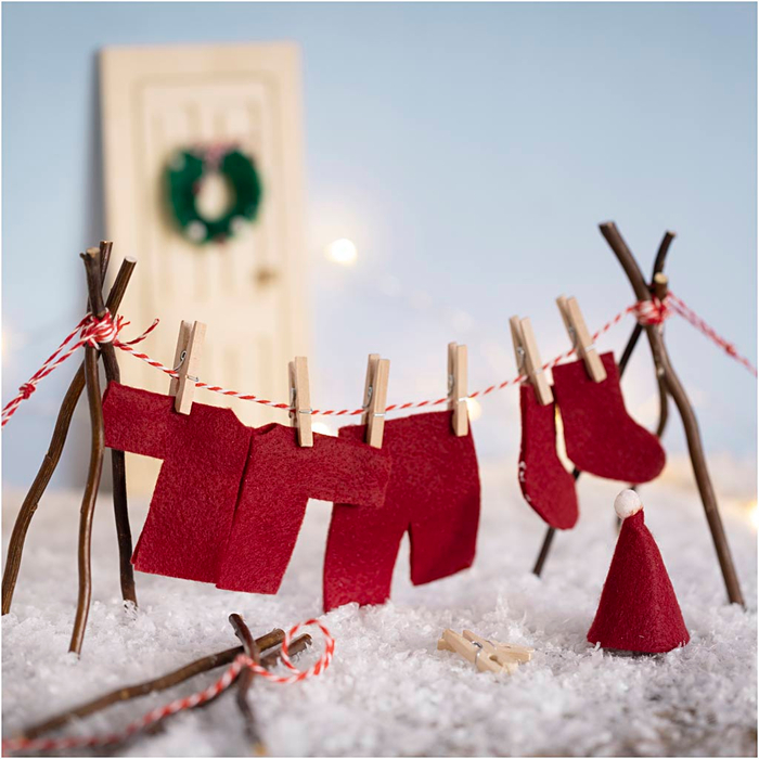 Elf Door Accessories - Laundry