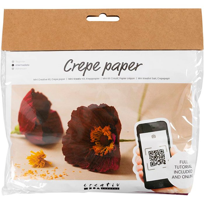 Crepe Paper Mini Kit - Poppies