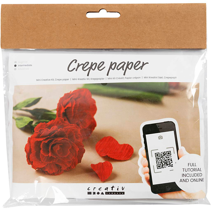 Crepe Paper Mini Kit - Roses