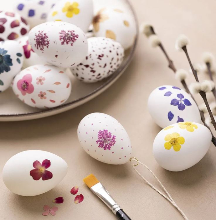 DIY Decoupage Easter Eggs