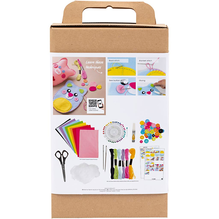 Learn to Sew Kit with Instructions