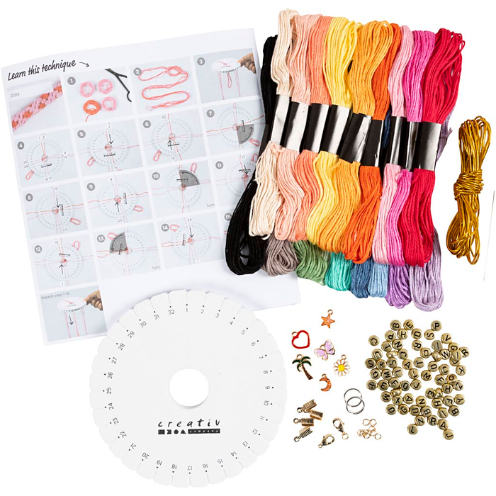 Learn Kumihimo Braiding Kit with Instructions