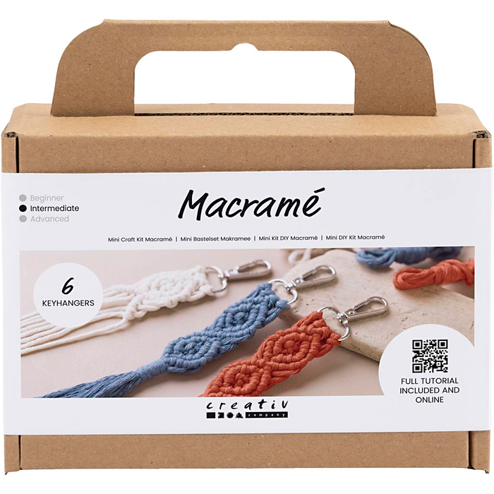 Macramé Mini Kit - Keychains