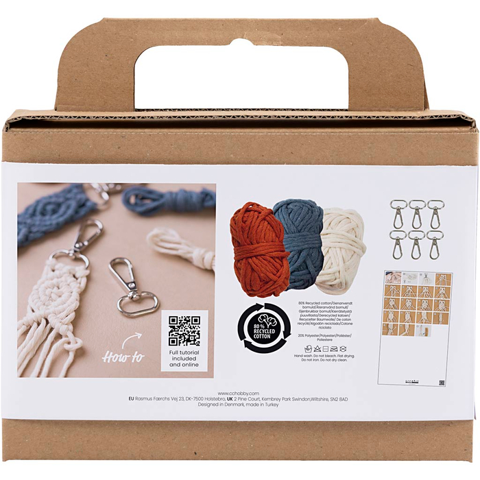 Macramé Mini Kit - Keychains