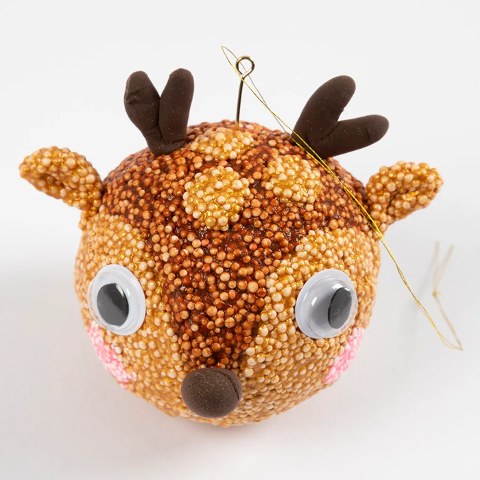 DIY Christmas Baubles - Snowman & Reindeer