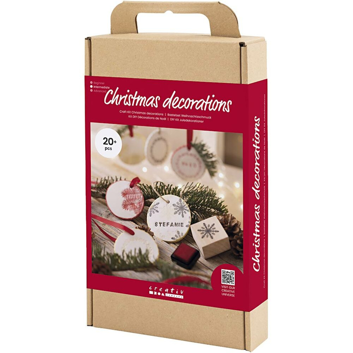DIY Christmas Clay Ornaments, 20+ pcs