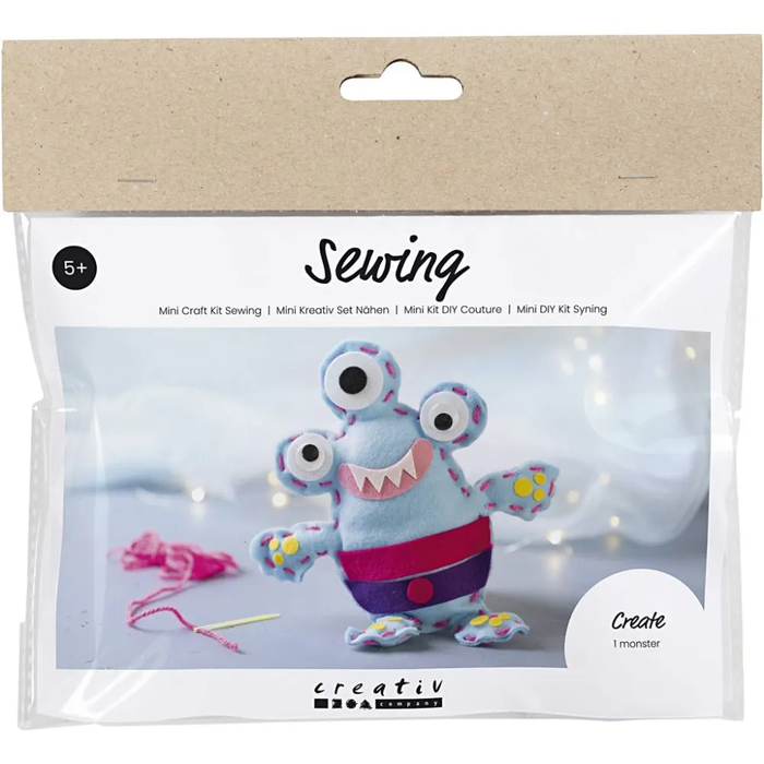 Monster Craft Kit - Sew Your Own Felt Monster