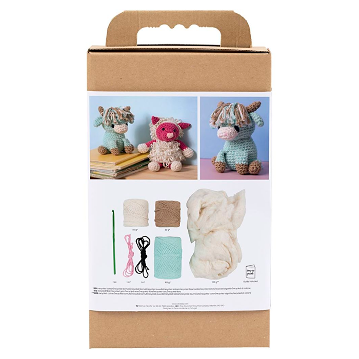 Amigurumi Crochet Kit - Coco the Cow