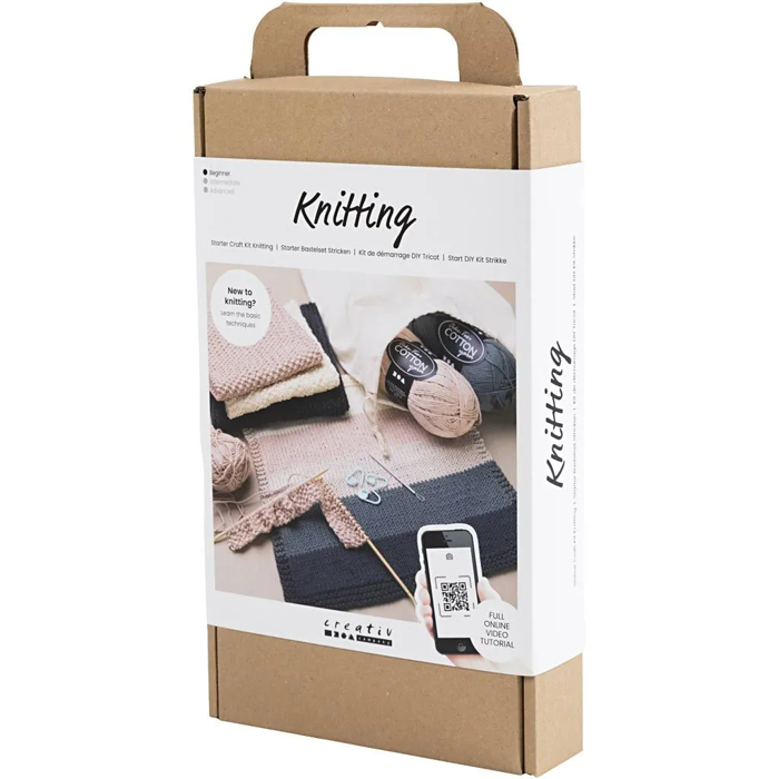 Learn to Knit Kit with Instructions