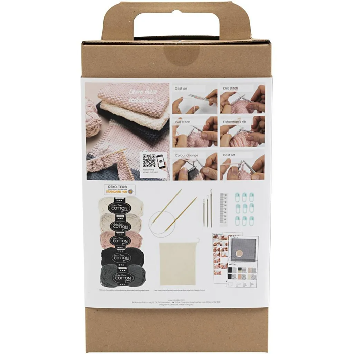 Learn to Knit Kit with Instructions
