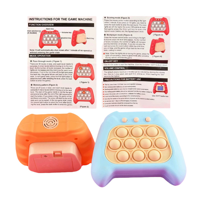 Reaction Game - Pop It (asstd.), 1 pc