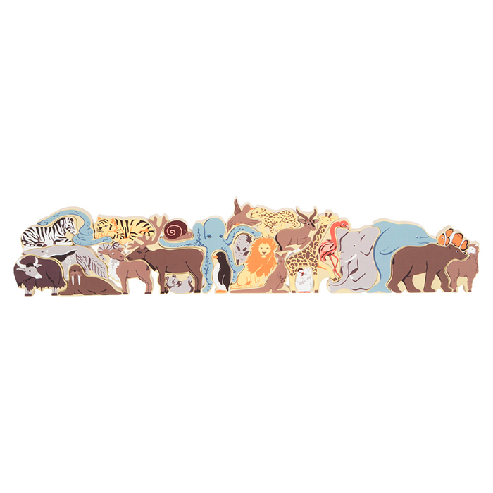 Animals Letter Puzzle, 26 pcs